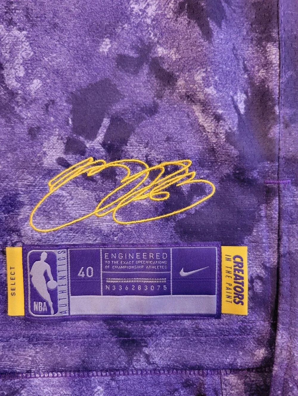 NWT Mens Nike Drifit (S) Los Angeles Lakers Basketball Jersey #6 Lebron James